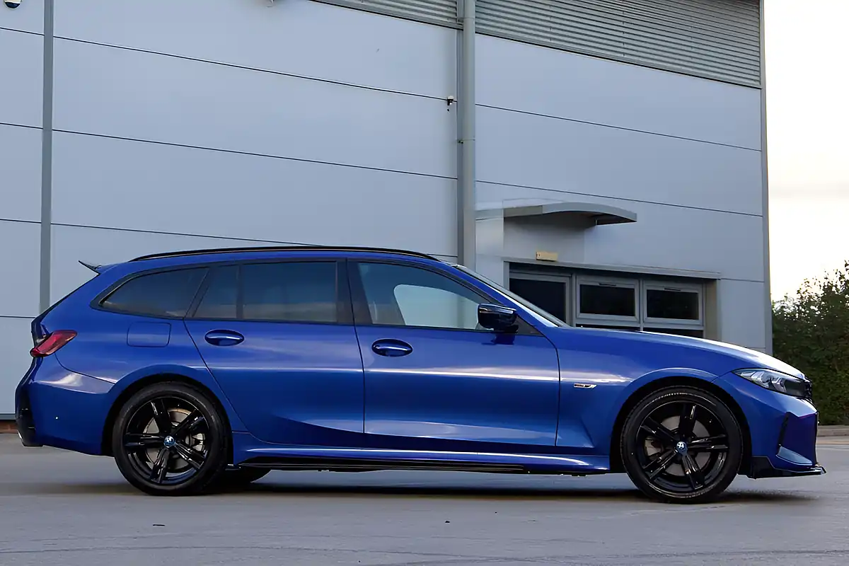 Used 2022 BMW 3 Series M Sport Portimao Blue - Interior and Exterior details 10