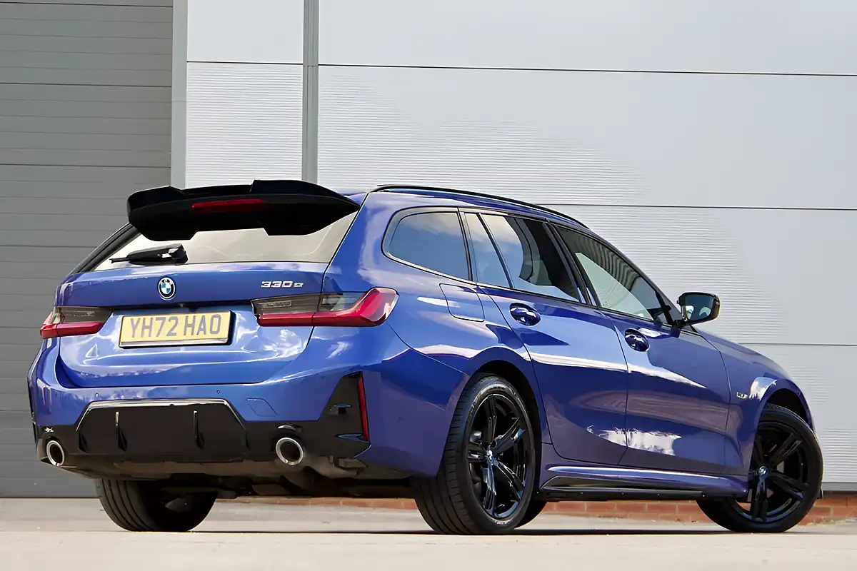 Used 2022 BMW 3 Series M Sport Portimao Blue - Interior and Exterior details 11