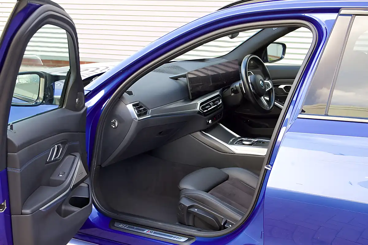 Used 2022 BMW 3 Series M Sport Portimao Blue - Interior and Exterior details 4
