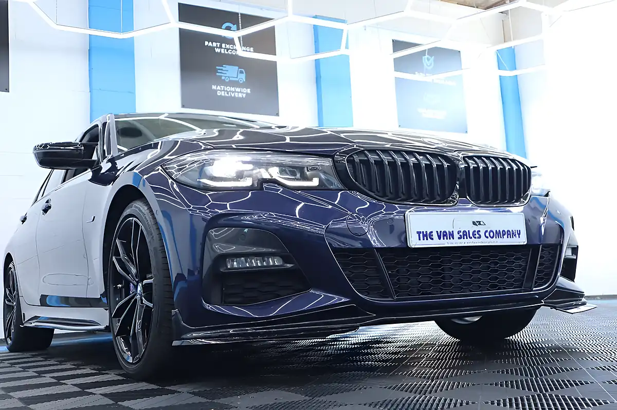 Used 2022 BMW 3 Series M Sport Pro Edition Tanzanite Blue - Interior and Exterior details 3