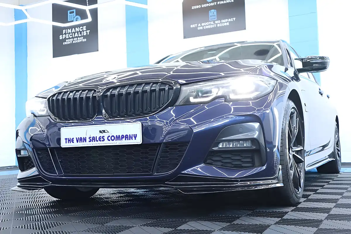 Used 2022 BMW 3 Series M Sport Pro Edition Tanzanite Blue - Interior and Exterior details 5