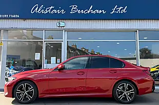 Used 2022 BMW 3 Series M Sport Red - Interior and Exterior details 2