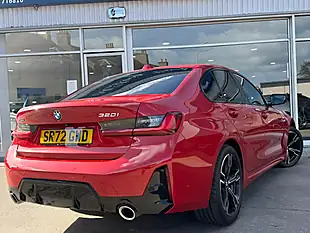 Used 2022 BMW 3 Series M Sport Red - Interior and Exterior details 3
