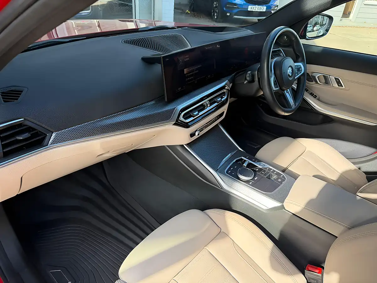 Used 2022 BMW 3 Series M Sport Red - Interior and Exterior details 7