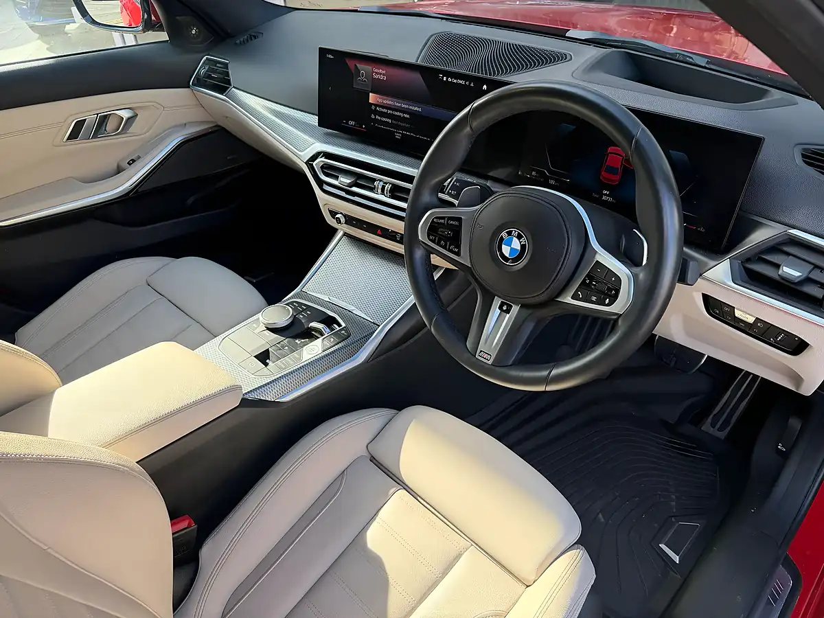 Used 2022 BMW 3 Series M Sport Red - Interior and Exterior details 8