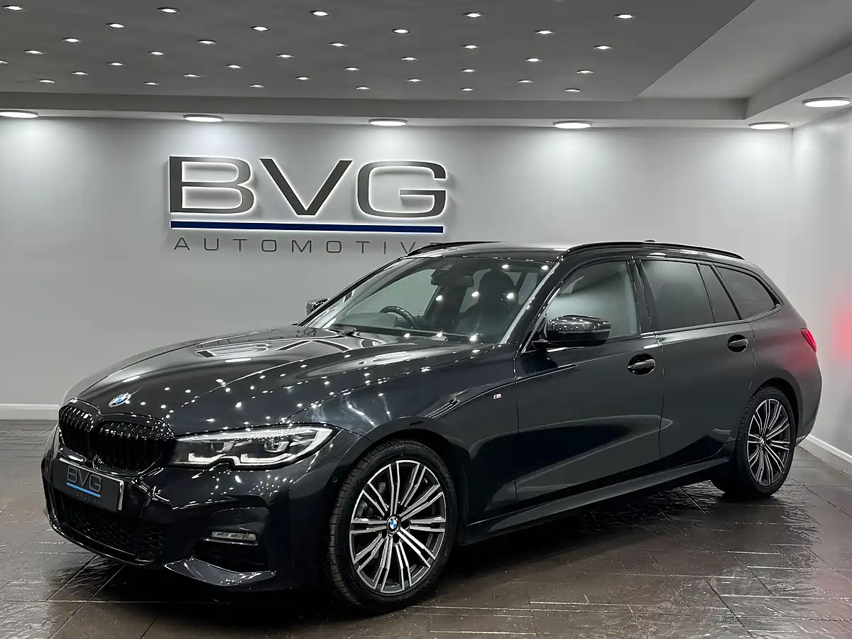 Used 2022 BMW 3 Series M Sport Touring Black - Interior and Exterior details 5