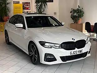 Used 2022 BMW 3 Series M Sport White - Interior and Exterior details 2