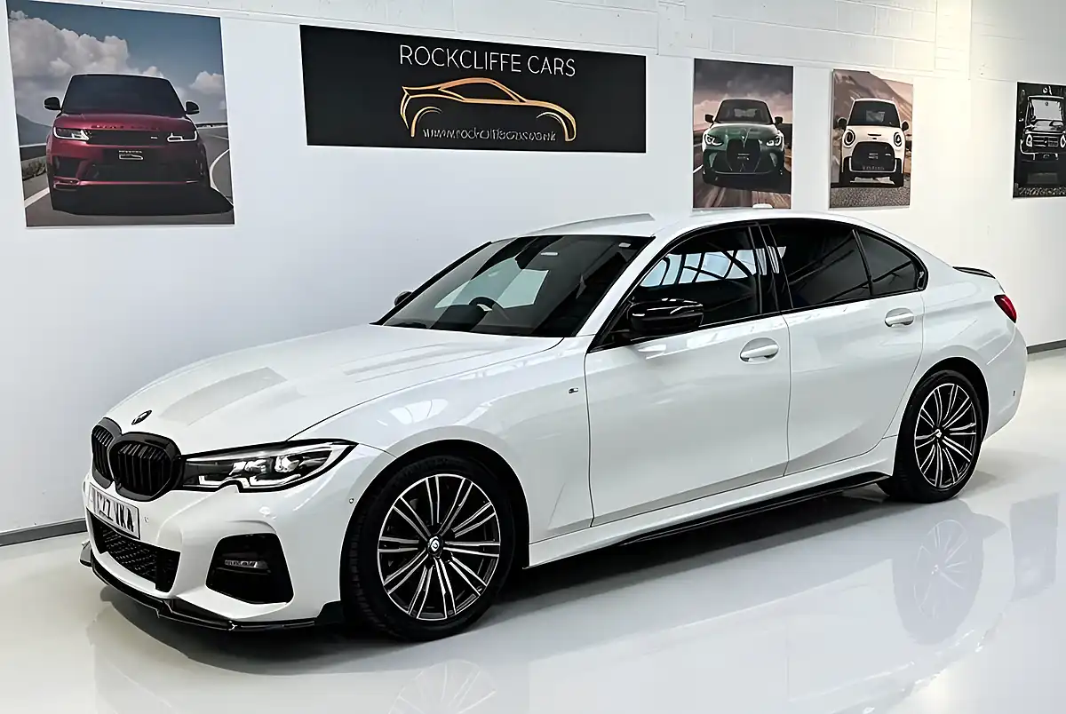 Used 2022 BMW 3 Series M Sport White - Interior and Exterior details 12