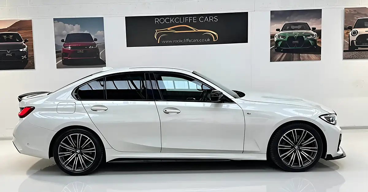 Used 2022 BMW 3 Series M Sport White - Interior and Exterior details 2