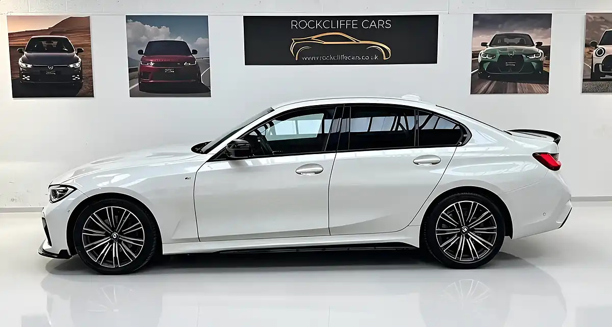 Used 2022 BMW 3 Series M Sport White - Interior and Exterior details 3