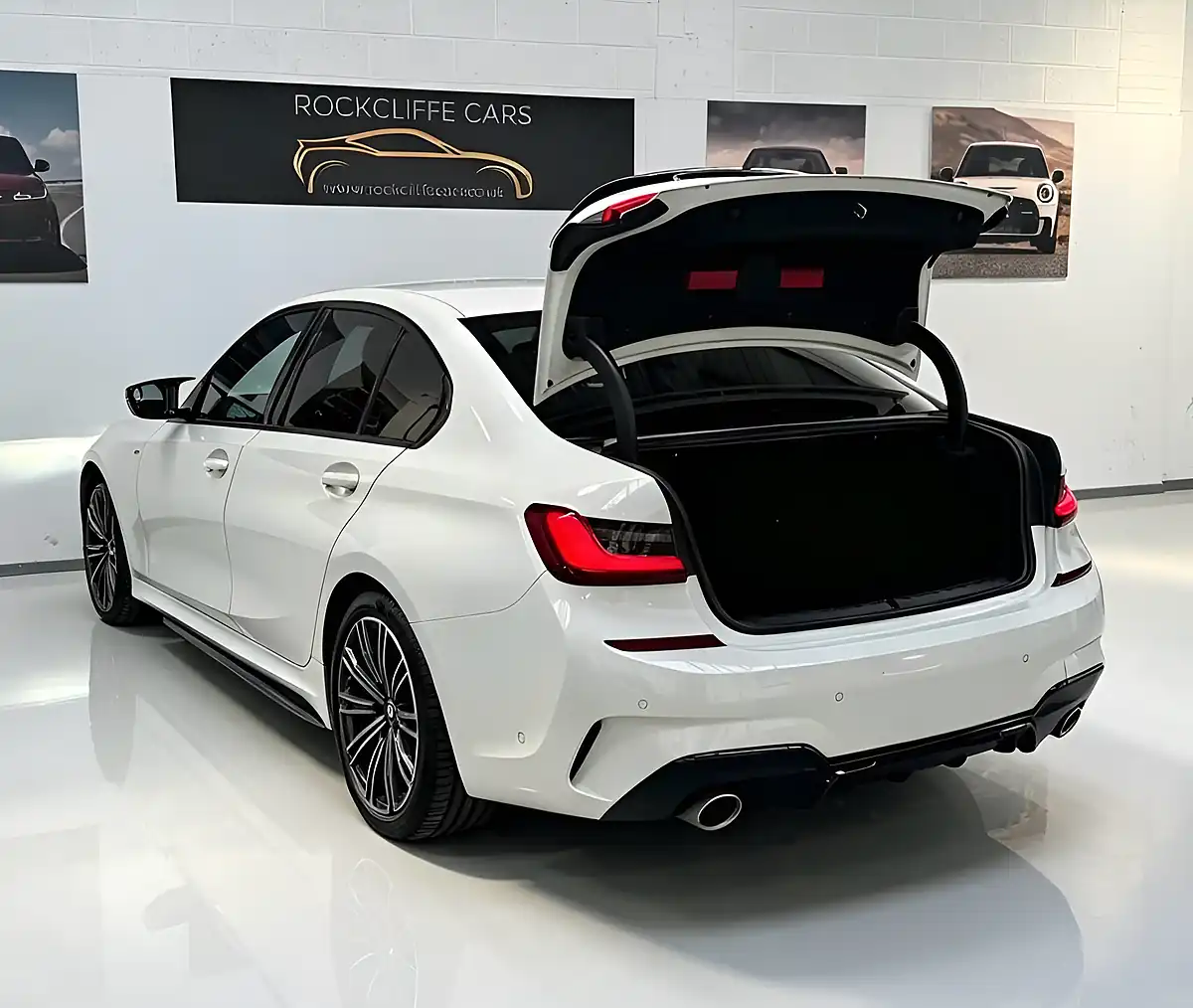 Used 2022 BMW 3 Series M Sport White - Interior and Exterior details 5
