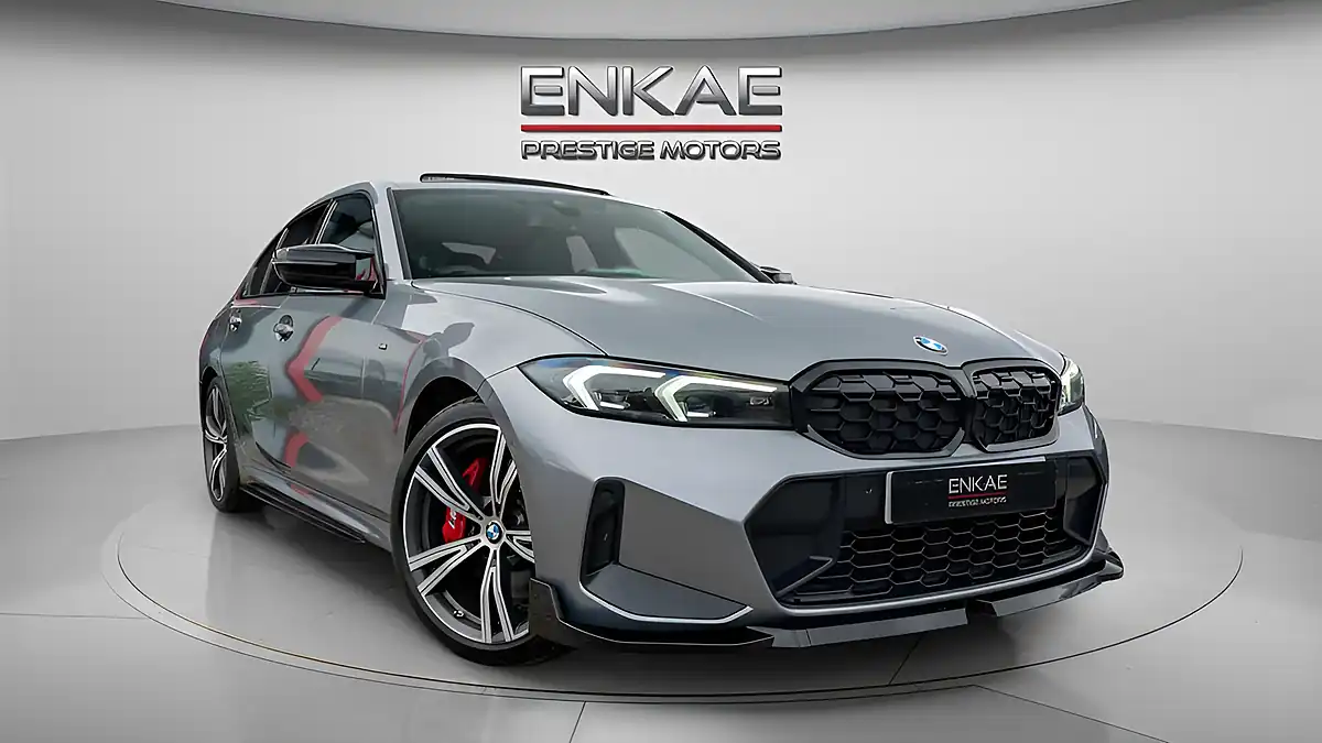 Used 2022 BMW 3 Series Saloon Grey - Front View