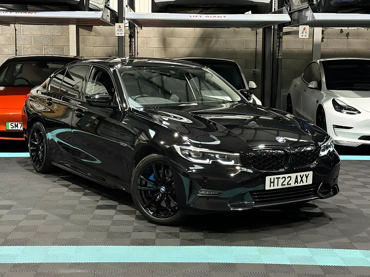 Used 2022 BMW 3 Series Sport Pro Black - Front View