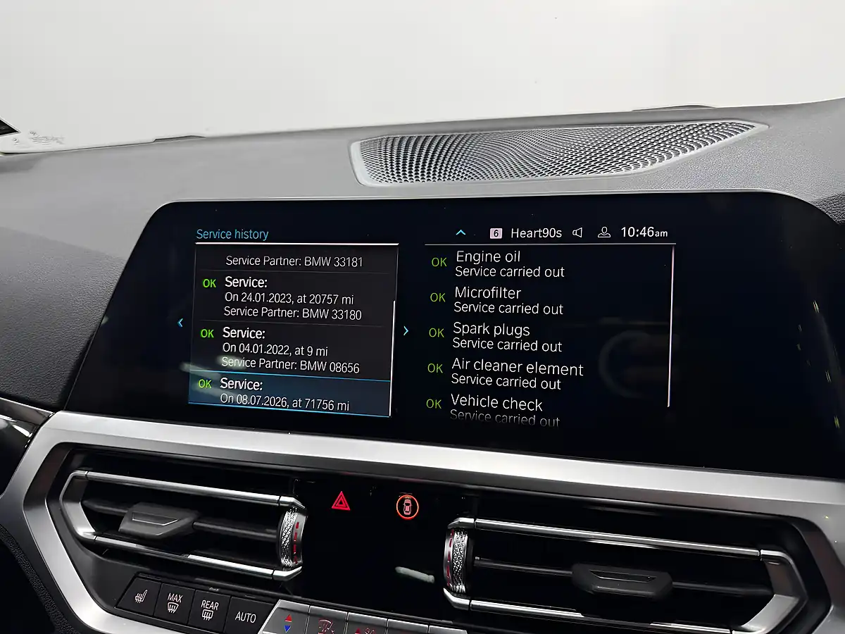 Used 2022 BMW 3 Series Sport Pro Touring Blue - Interior and Exterior details 15