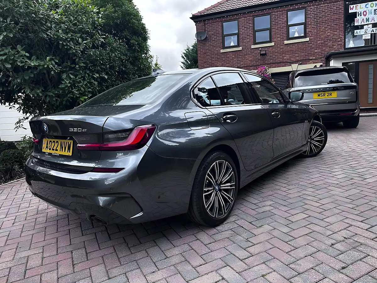 Used 2022 BMW 330e M Sport Grey - Interior and Exterior details 7