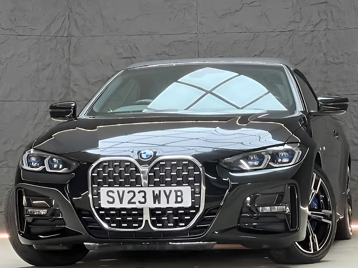 Used 2022 BMW 4 Series Convertible Grey - Interior and Exterior details 8
