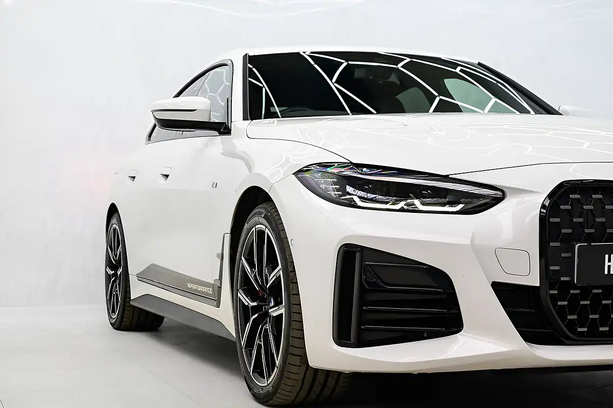 Used 2022 BMW 4 Series Gran Coupe M Sport White - Interior and Exterior details 2