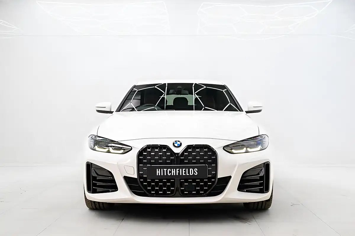 Used 2022 BMW 4 Series Gran Coupe M Sport White - Interior and Exterior details 4