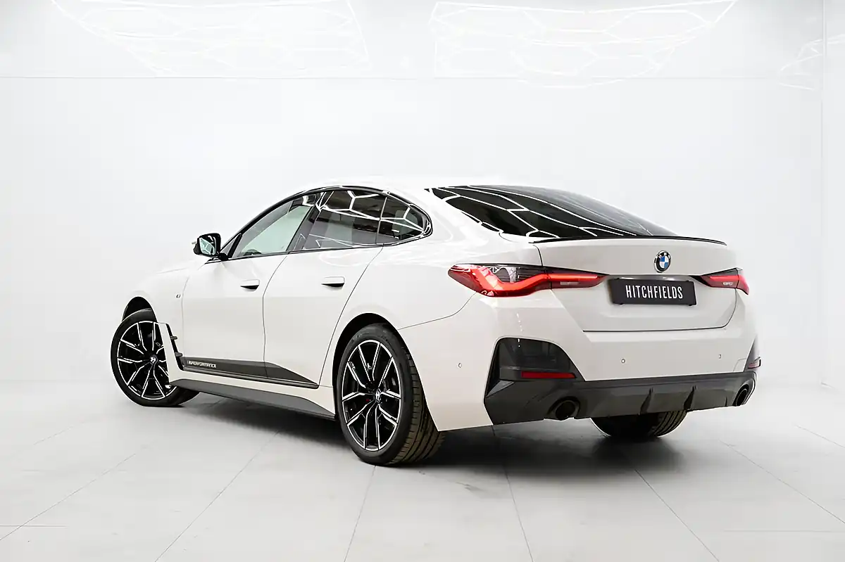 Used 2022 BMW 4 Series Gran Coupe M Sport White - Interior and Exterior details 8