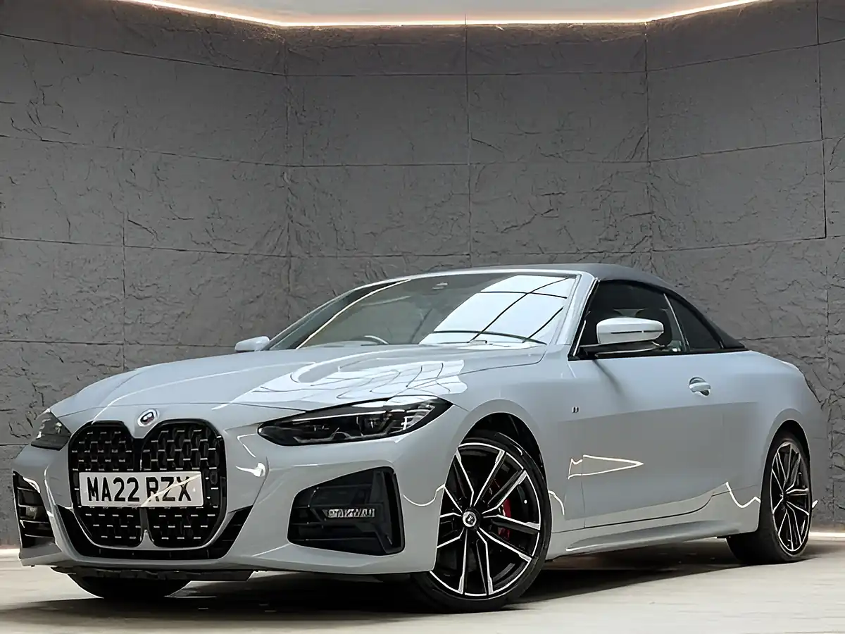 Used 2022 BMW 4 Series M Sport Brooklyn Grey - Front View