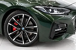 Used 2022 BMW 4 Series M Sport Green - Interior and Exterior details 2