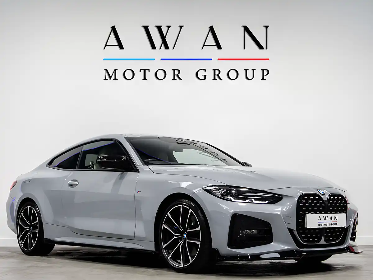 Used 2022 BMW 4 Series M Sport Grey - Front View