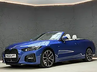 Used 2022 BMW 4 Series M Sport Portimao Blue - Interior and Exterior details 11
