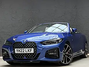 Used 2022 BMW 4 Series M Sport Portimao Blue - Interior and Exterior details 14