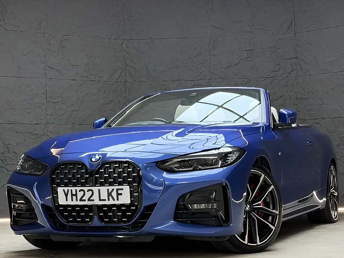 Used 2022 BMW 4 Series M Sport Portimao Blue - Interior and Exterior details 14
