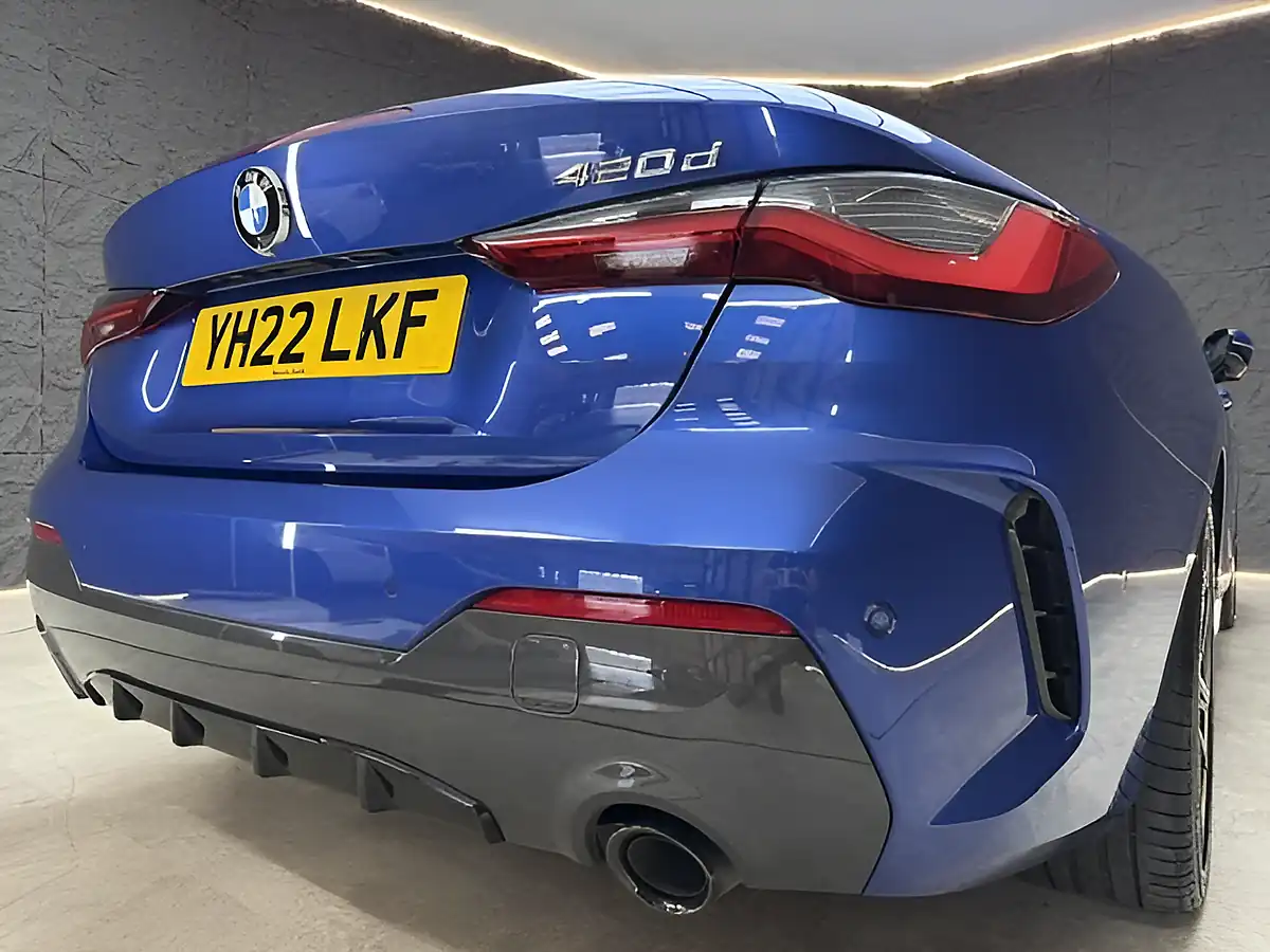 Used 2022 BMW 4 Series M Sport Portimao Blue - Interior and Exterior details 15