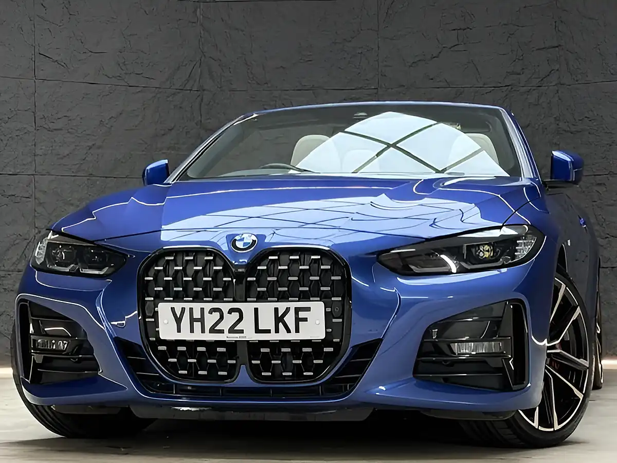 Used 2022 BMW 4 Series M Sport Portimao Blue - Interior and Exterior details 16