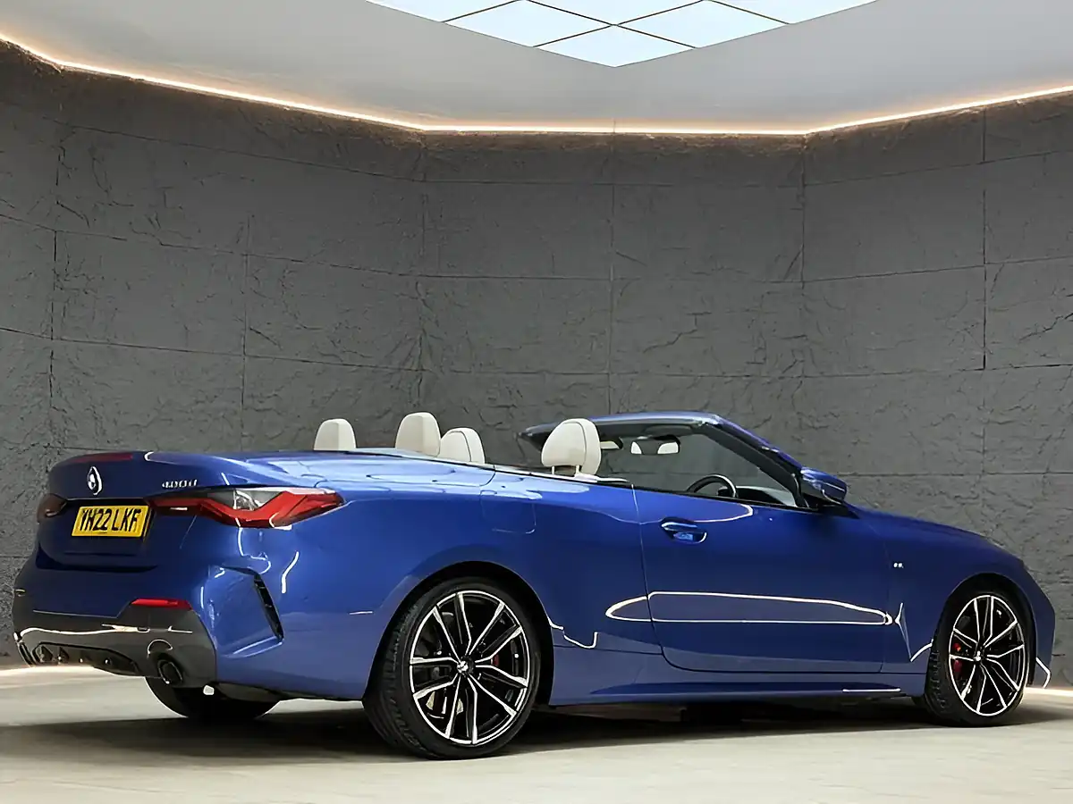 Used 2022 BMW 4 Series M Sport Portimao Blue - Interior and Exterior details 17