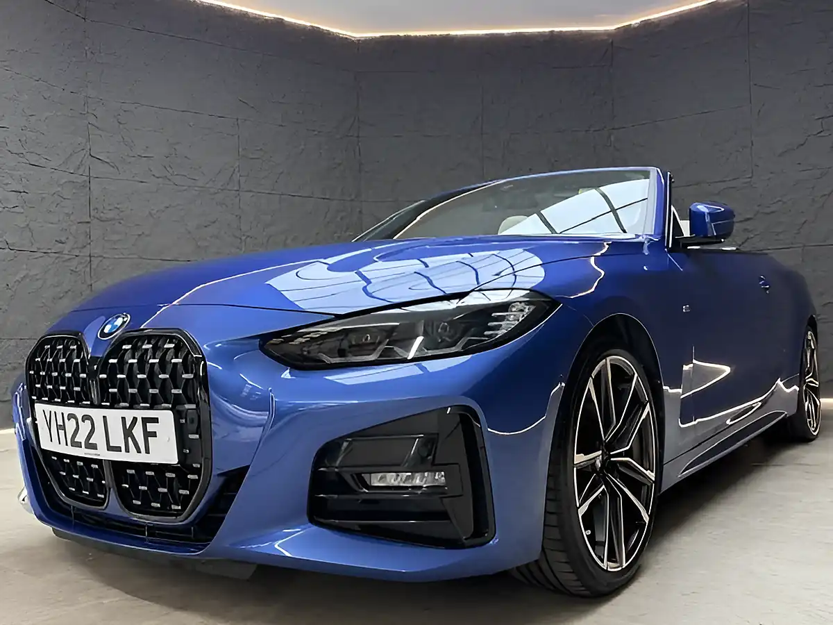 Used 2022 BMW 4 Series M Sport Portimao Blue - Interior and Exterior details 19