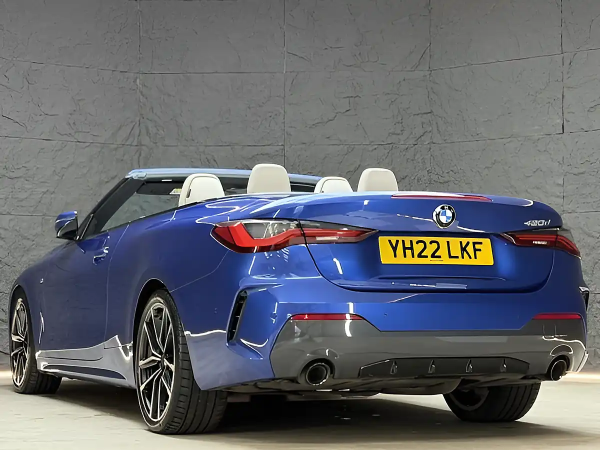 Used 2022 BMW 4 Series M Sport Portimao Blue - Interior and Exterior details 20