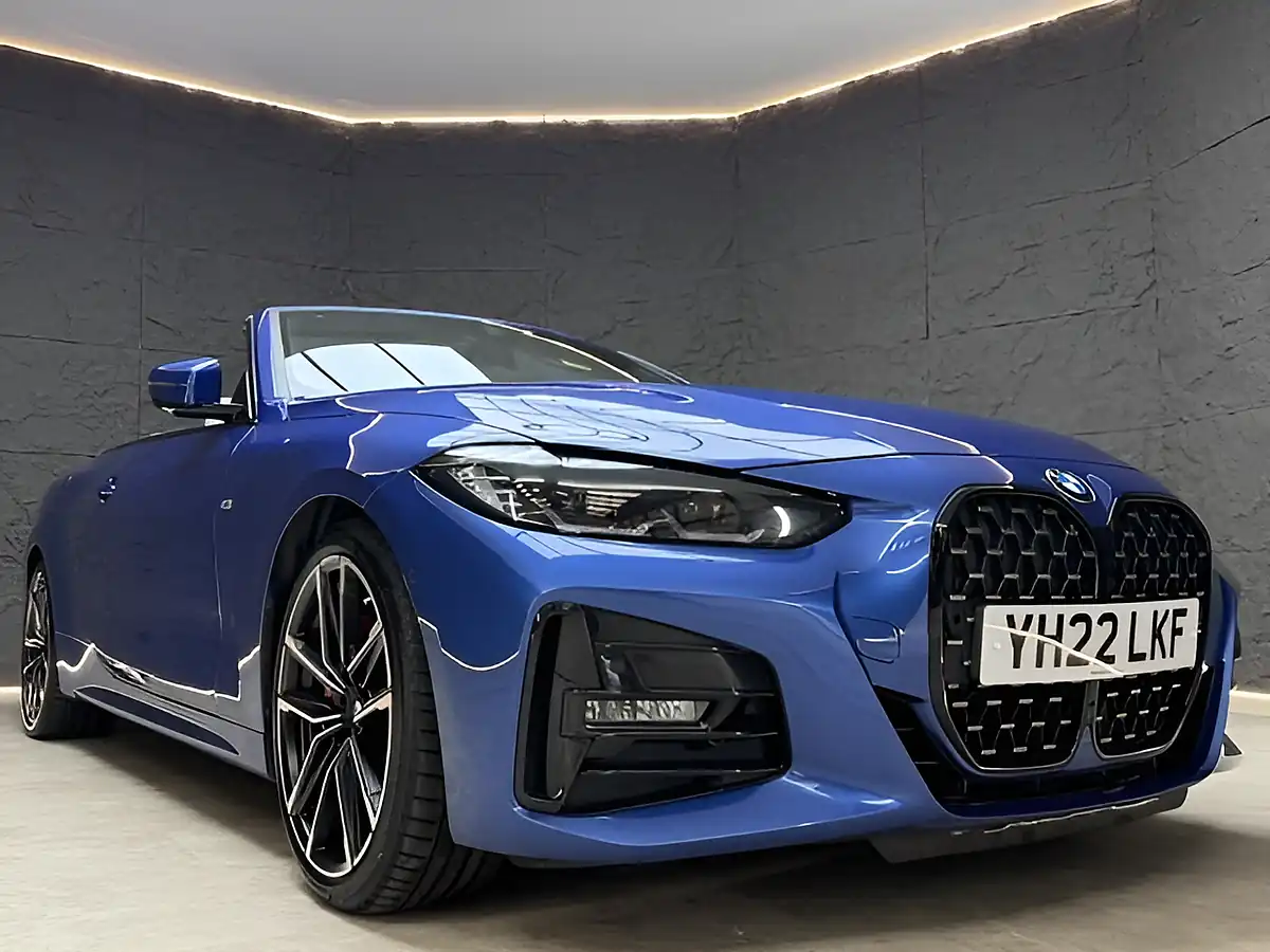Used 2022 BMW 4 Series M Sport Portimao Blue - Interior and Exterior details 5