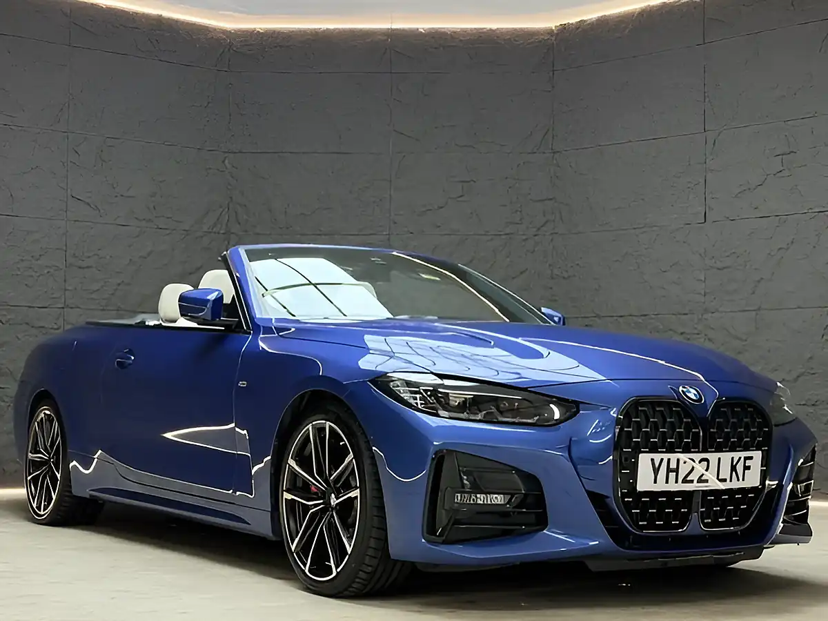 Used 2022 BMW 4 Series M Sport Portimao Blue - Interior and Exterior details 6