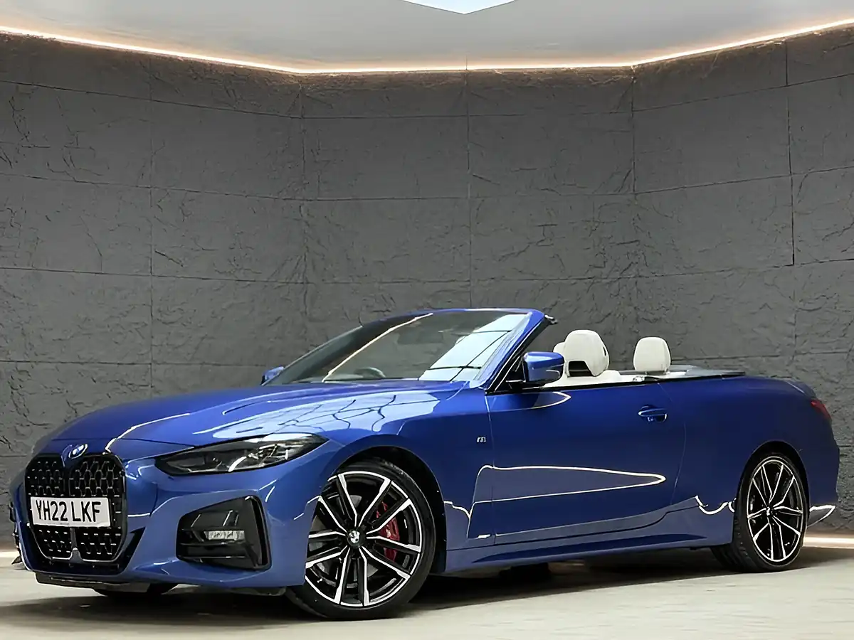 Used 2022 BMW 4 Series M Sport Portimao Blue - Interior and Exterior details 9