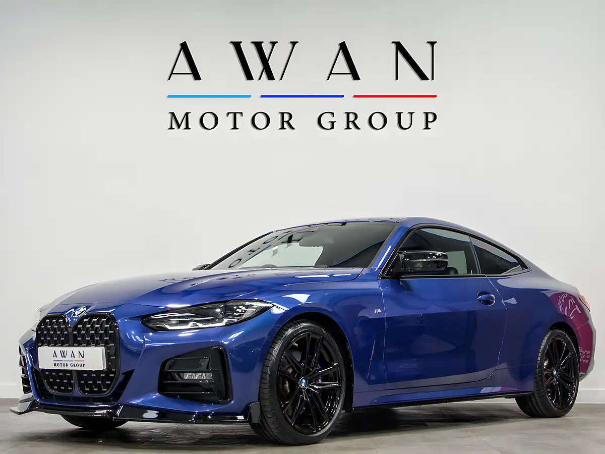 Used 2022 BMW 4 Series M Sport Portimao Blue - Interior and Exterior details 4