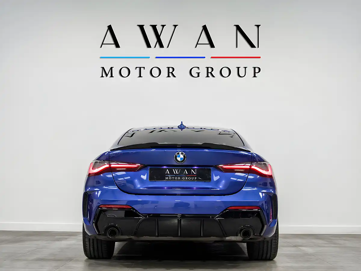 Used 2022 BMW 4 Series M Sport Portimao Blue - Interior and Exterior details 6