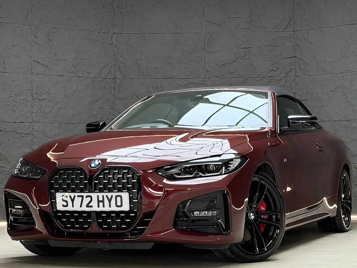 Used 2022 BMW 4 Series M Sport Pro Edition Red - Front View