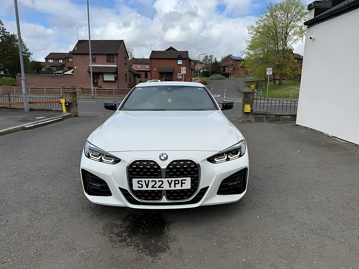 Used 2022 BMW 4 Series M Sport White - Interior and Exterior details 11