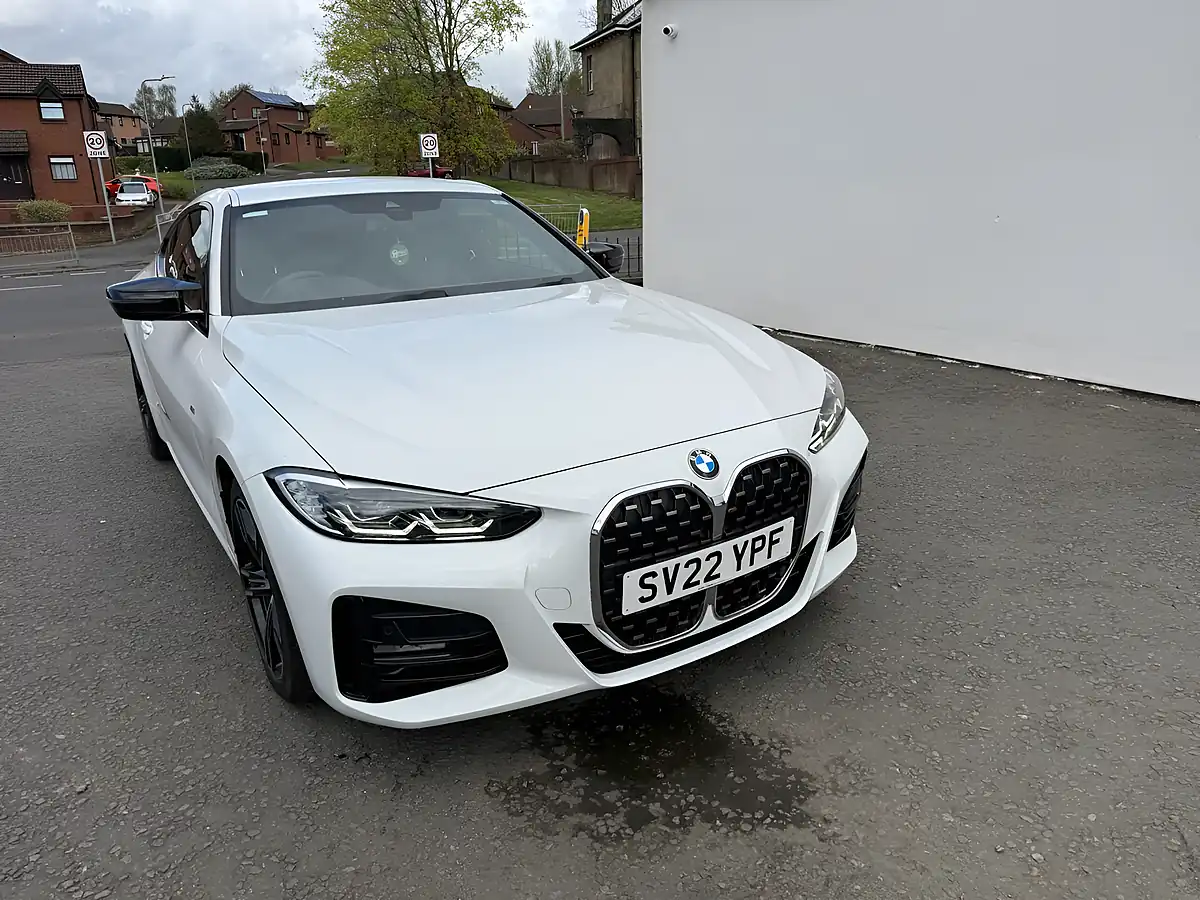 Used 2022 BMW 4 Series M Sport White - Interior and Exterior details 12