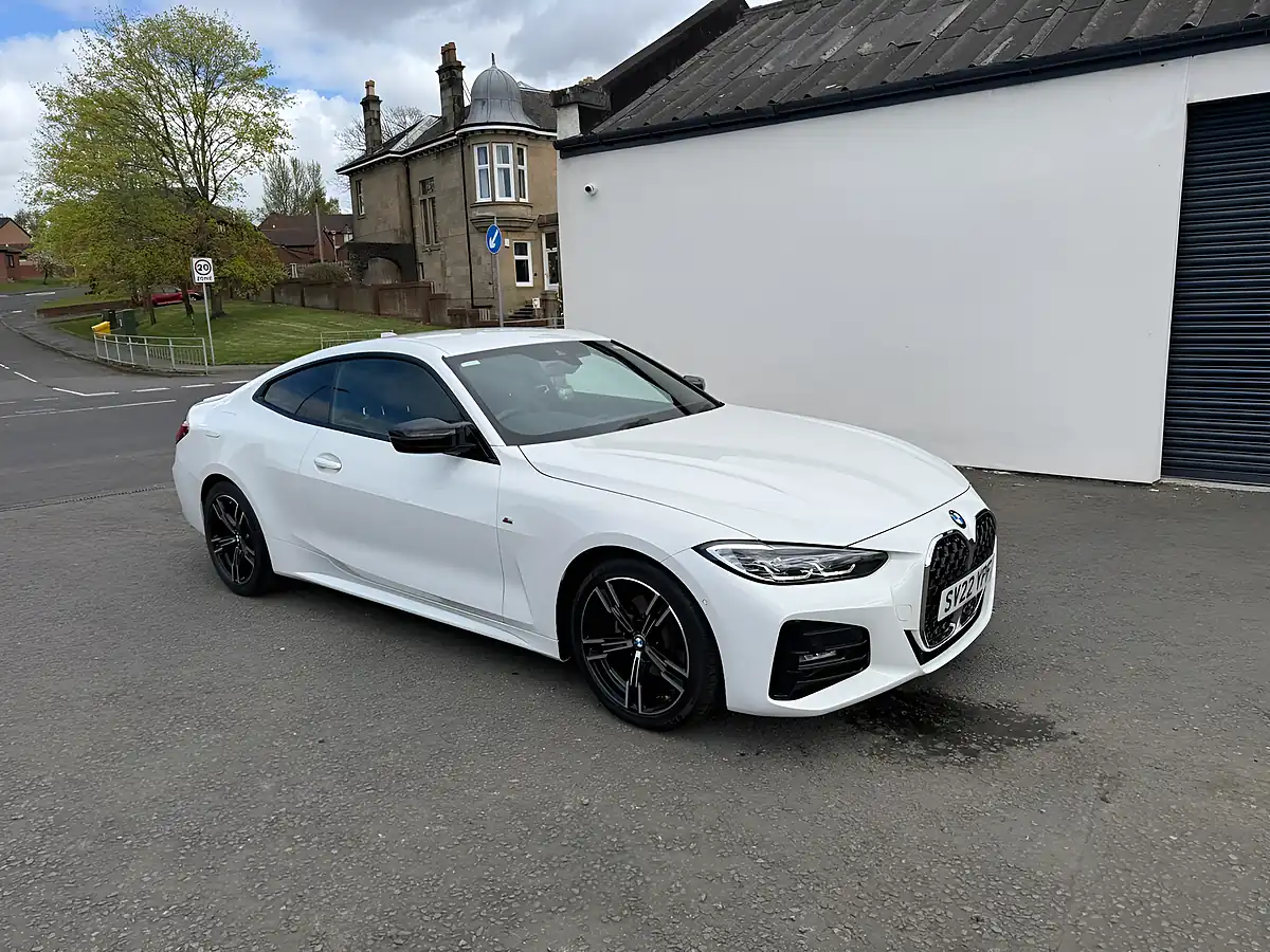 Used 2022 BMW 4 Series M Sport White - Interior and Exterior details 13