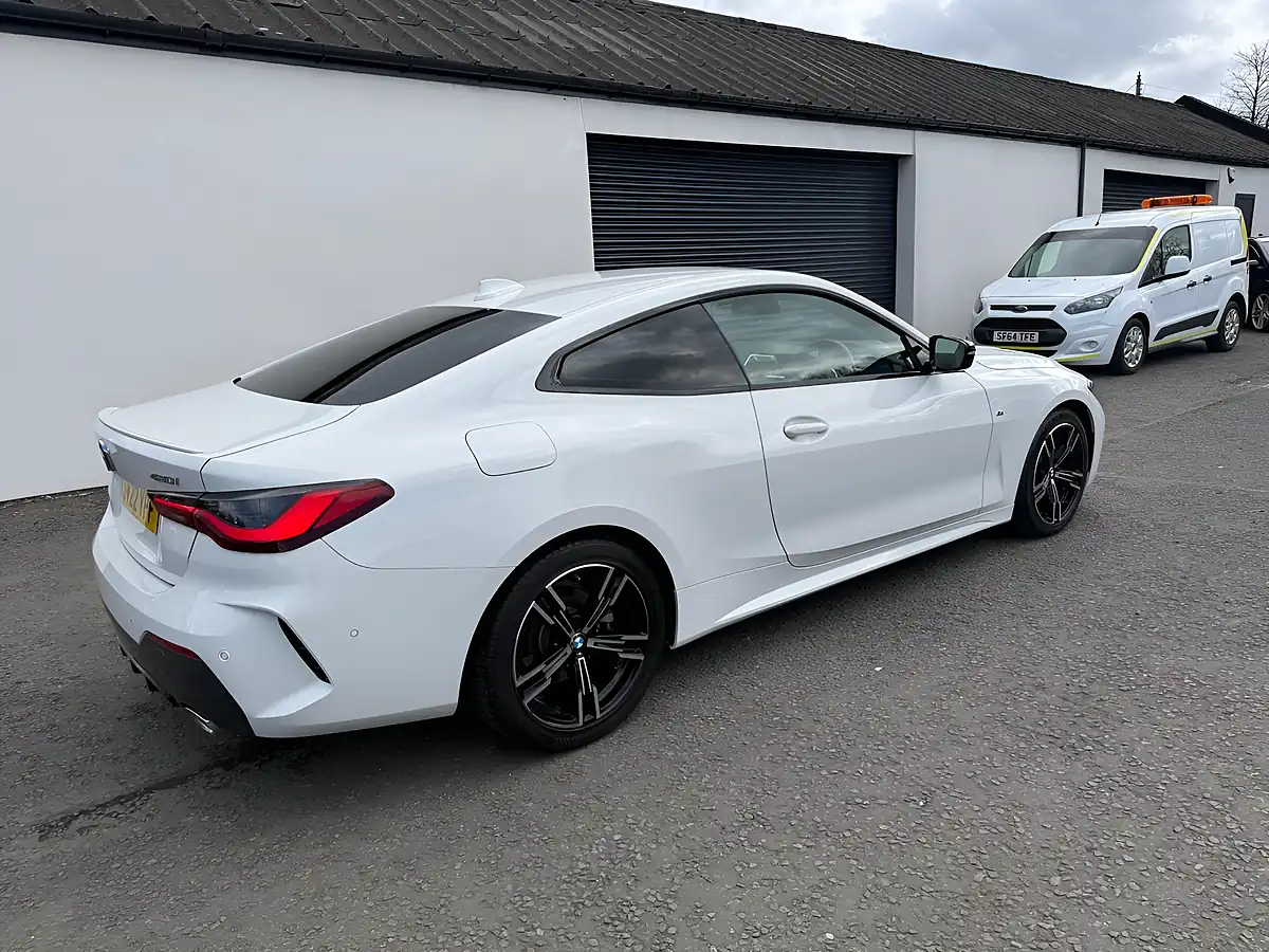 Used 2022 BMW 4 Series M Sport White - Interior and Exterior details 3
