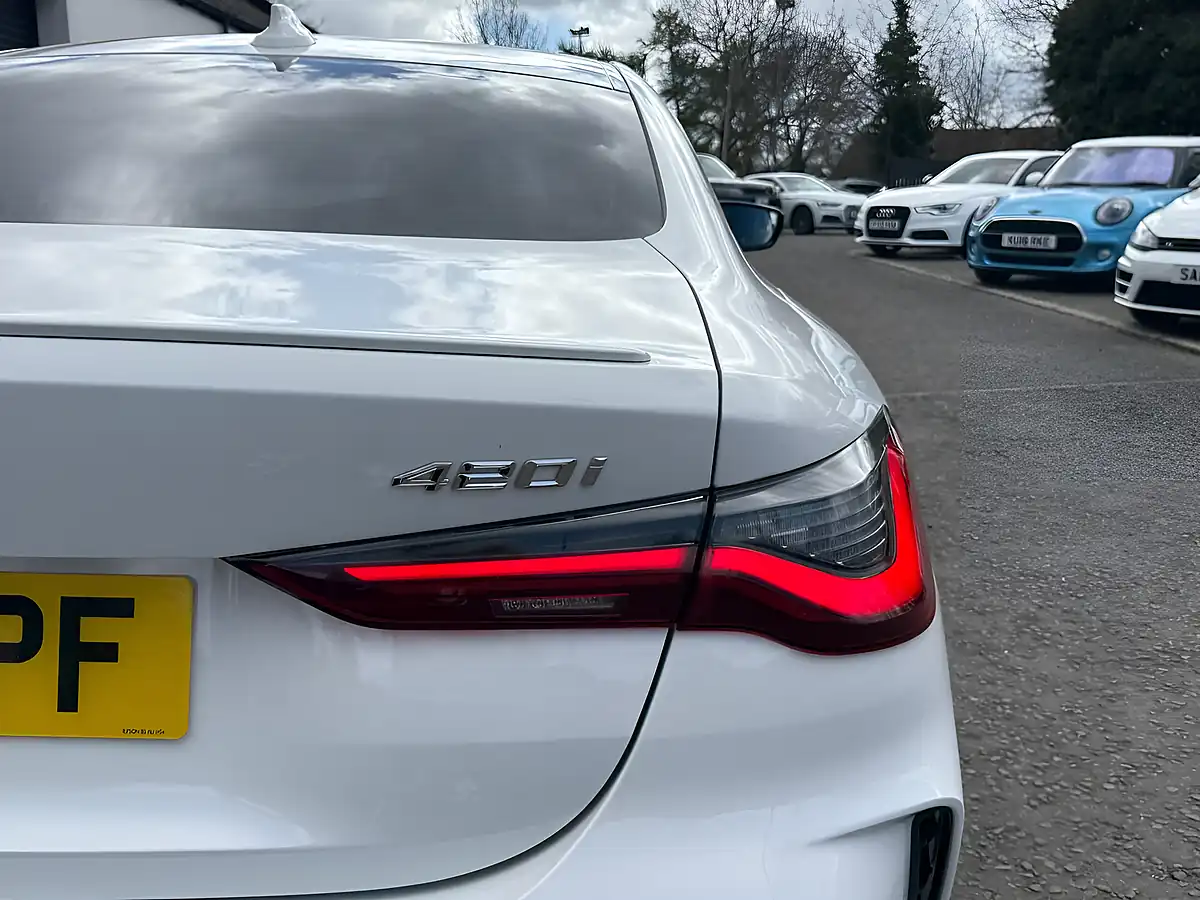 Used 2022 BMW 4 Series M Sport White - Interior and Exterior details 6