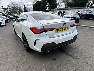 Used 2022 BMW 4 Series M Sport White - Interior and Exterior details 7