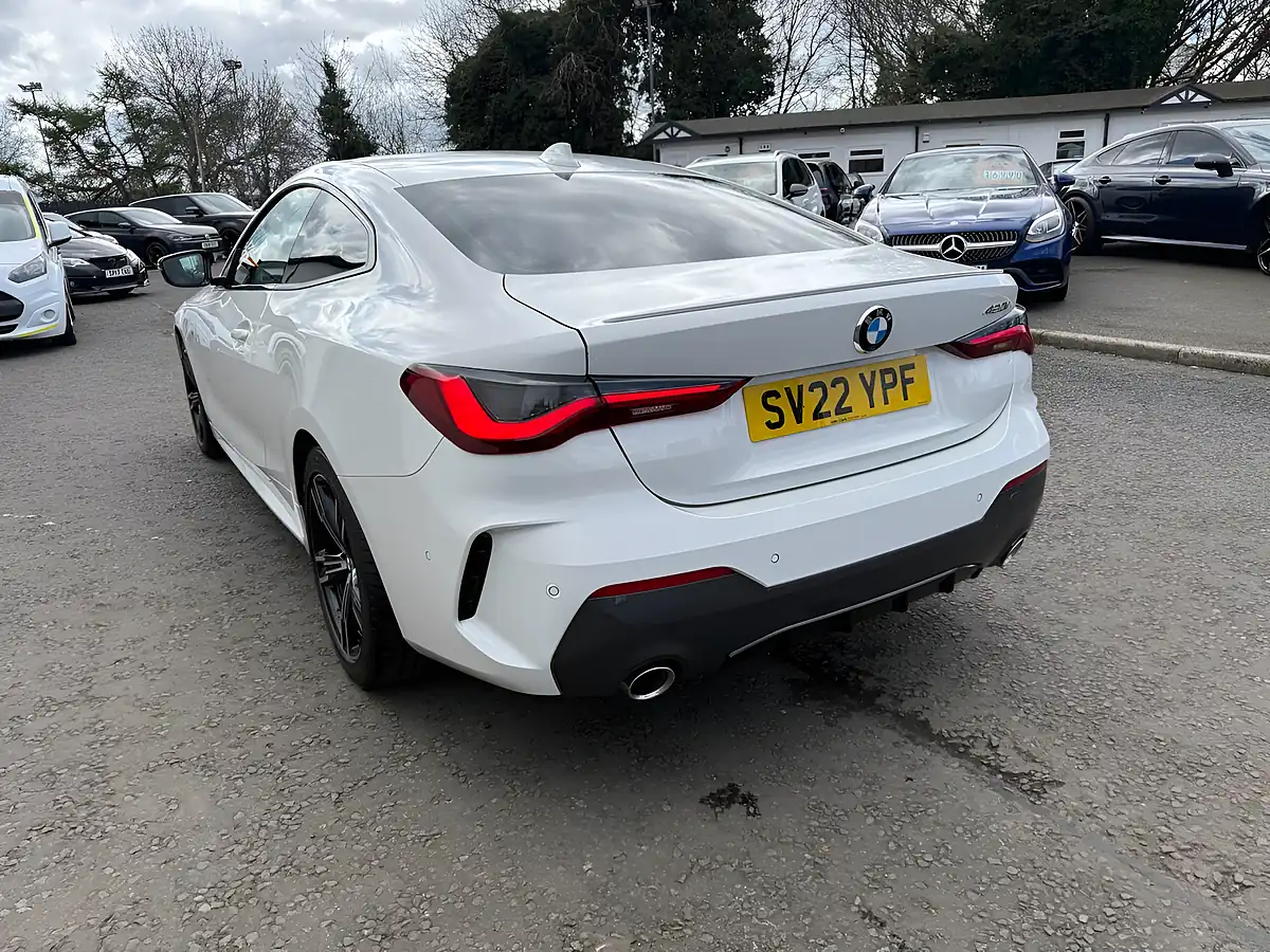 Used 2022 BMW 4 Series M Sport White - Interior and Exterior details 7