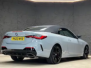 Used 2022 BMW 4 Series M440d Brooklyn Grey - Interior and Exterior details 7