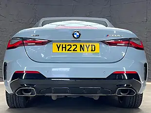 Used 2022 BMW 4 Series M440d Brooklyn Grey - Interior and Exterior details 9