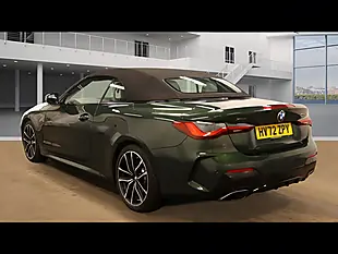 Used 2022 BMW 4 Series M440i Mht Convertible Sanremo Green - Interior and Exterior details 3
